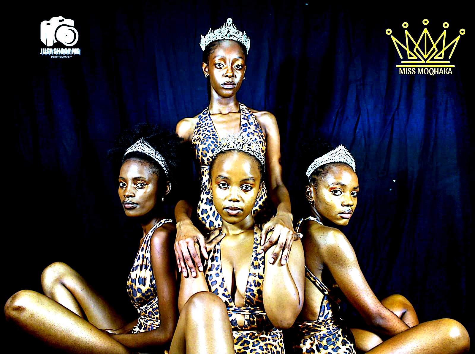 Miss Moqhaka participants together at a programme event